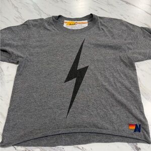 Aviator Nation Lightning Bolt Boyfriend T-shirt